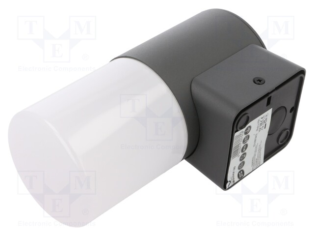 With motion detector; CORTA; IP44; Lamp: garden luminaire; 25W