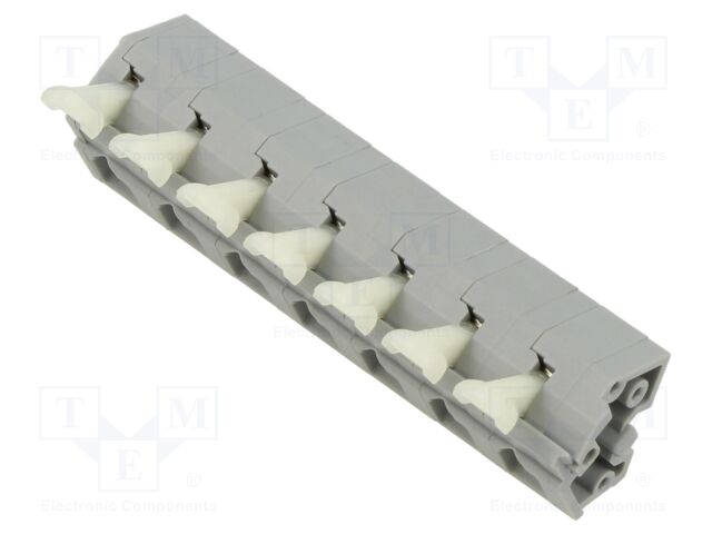 PCB terminal block; angled; 7.5mm; ways: 7; on PCBs; 0.08÷2.5mm2