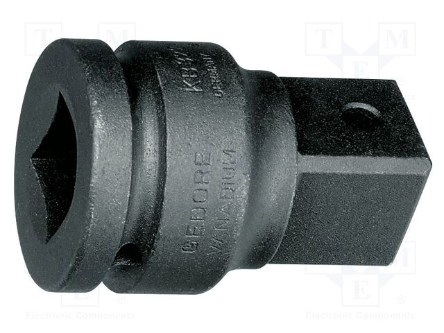 Reduction; socket spanner; square; 1"; 3/4"; steel; 65mm