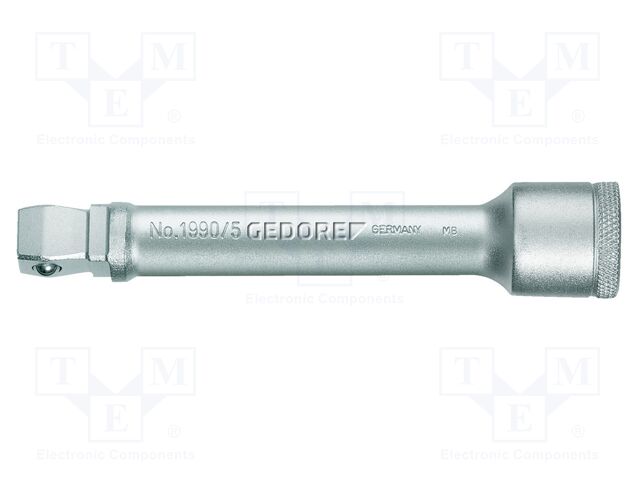 Extension; socket spanner; square; 1/2"; Chrom-vanadium steel