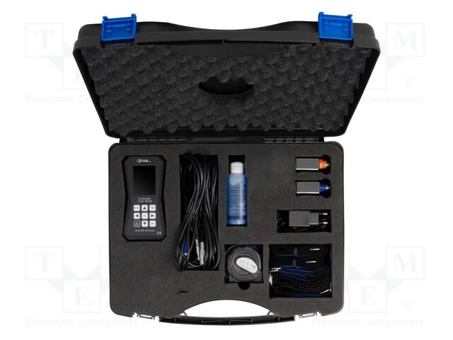 Meter: flow analyzer; colour,LCD 2,8"; ±32 m/s; USB; 20÷108mm