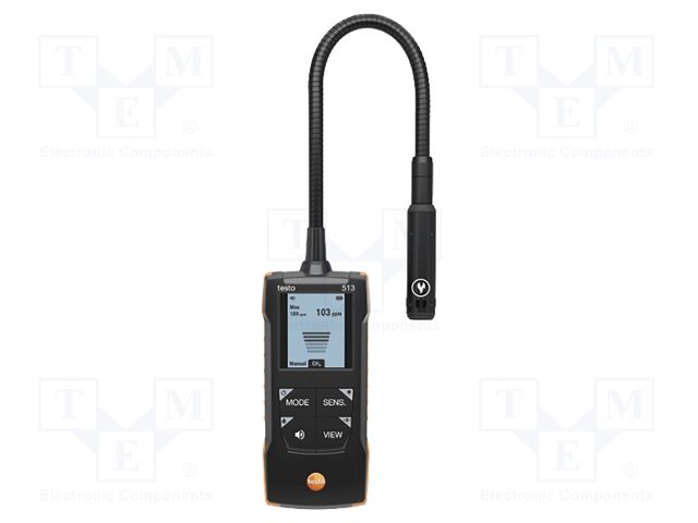 Probe: crevice; IP30; Probe l: 195mm; Temp: -10÷50°C
