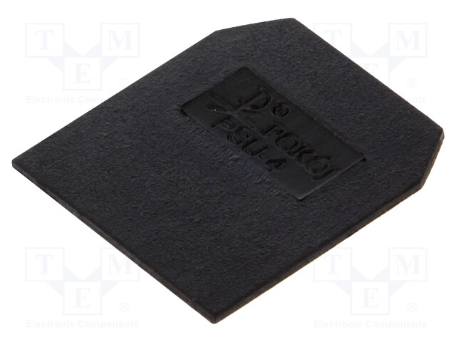 End/partition plate; Application: ZUG-G2.5,ZUG-G4; black
