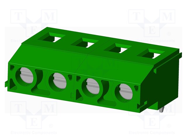 Connector: PCB terminal block; terminal; Plating: tinned; on PCBs