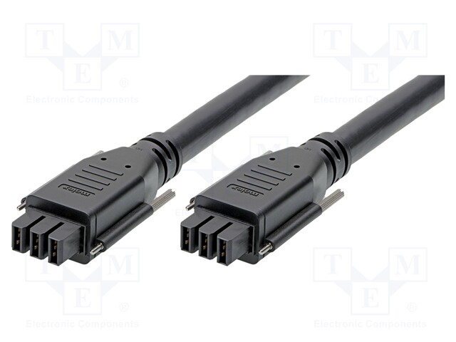 Cable; EXTreme Guardian; female; PIN: 3; Len: 6m; 50A; Colour: black