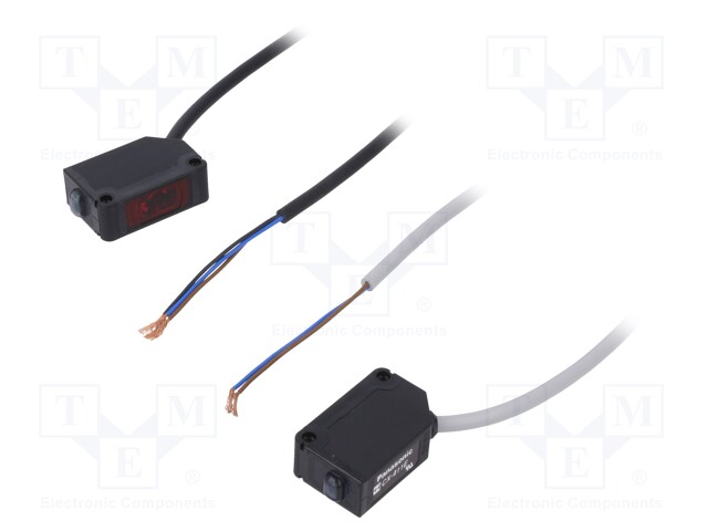 Sensor: photoelectric; Range: 0÷10m; NPN; DARK-ON; Usup: 12÷24VDC