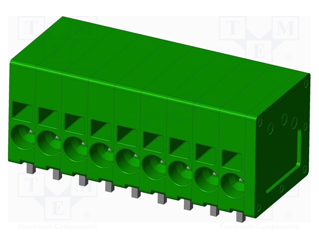 Connector: PCB terminal block; terminal; Plating: tinned; on PCBs