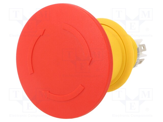 Switch: emergency stop; Stabl.pos: 2; NC + NO; 16mm; red; none