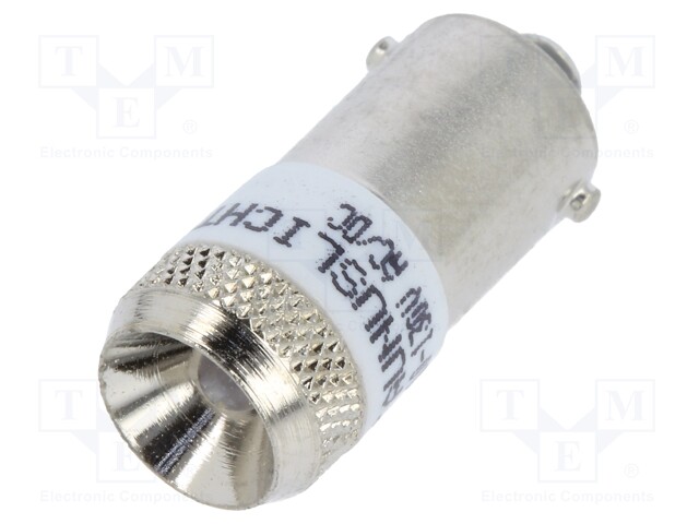 LED lamp; Colour: white; Cap: BA9S; 110VAC; 110VDC