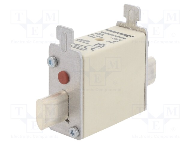 Fuse: fuse; gG; 40A; 500VAC; 250VDC; ceramic,industrial; NH000