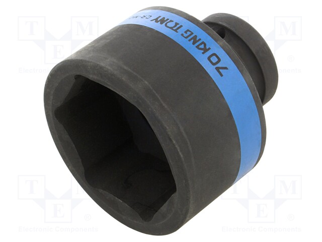 Wrench; 6-angles,hex socket,socket spanner; 1"; 93mm; short