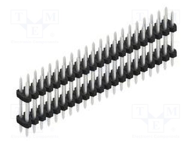 Connector: pin strips; pin header; male; PIN: 42; 2mm; THT; 2x21