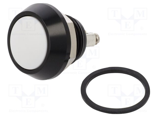 Switch: vandal resistant; Pos: 2; SPST-NO; 5A/24VDC; IP67; OFF-(ON)