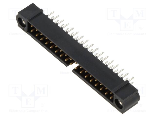 Connector: wire-wire/PCB; socket; male; PIN: 34; Datamate J-Tek
