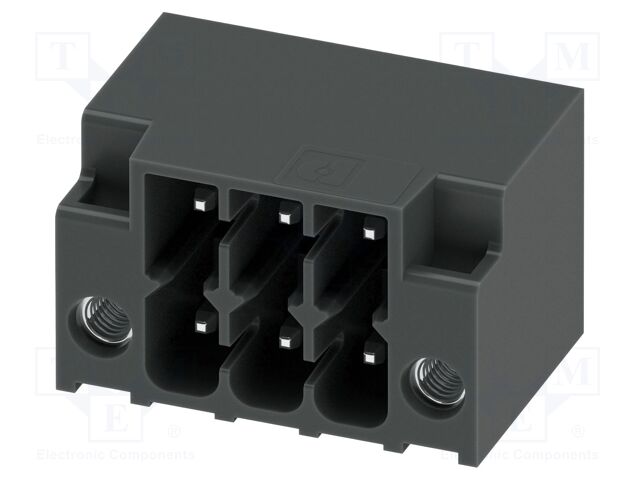 PCB headers, nominal cross section: 1.5 mm?, color: black, n