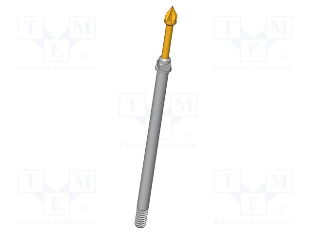 Test needle; Operational spring compression: 4mm; 5A; Ø: 1.75mm