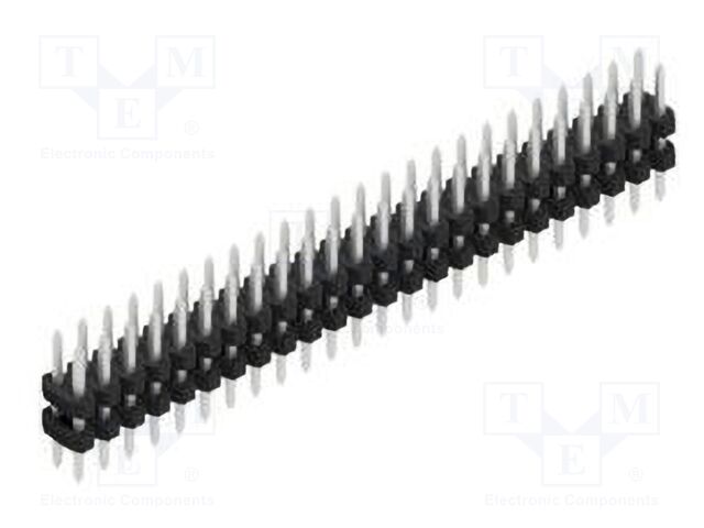 Connector: pin strips; pin header; male; PIN: 48; 2mm; THT; 2x24