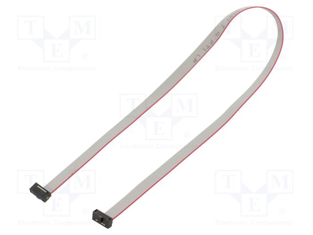 Ribbon cable with IDC connectors; Tape ph: 0.64mm; 381mm