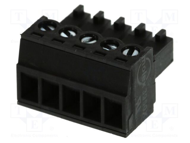 Pluggable terminal block