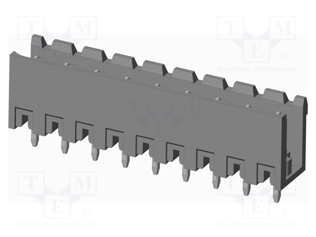 Connector: pluggable terminal block; socket; male; on PCBs
