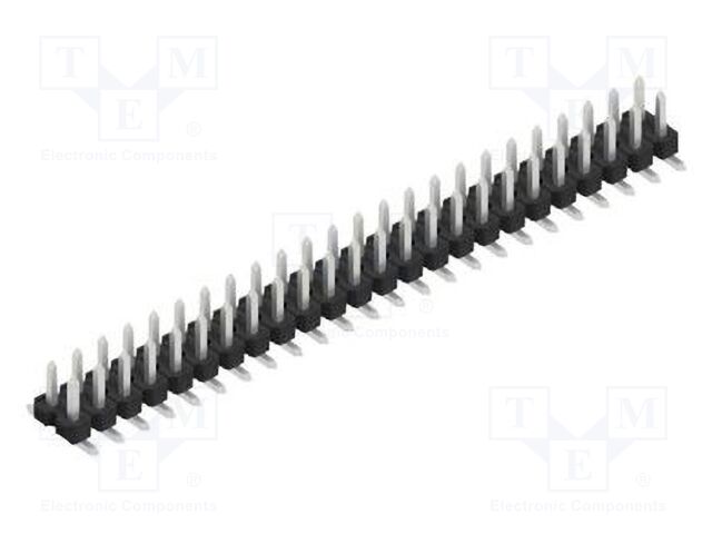 Connector: pin strips; pin header; male; PIN: 48; 2.54mm; SMT; 2x24