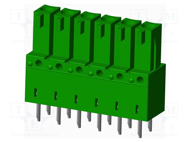 Connector: pluggable terminal block; socket; female; straight