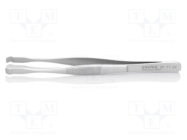 Tweezers; 145mm; for precision works; Blades: straight