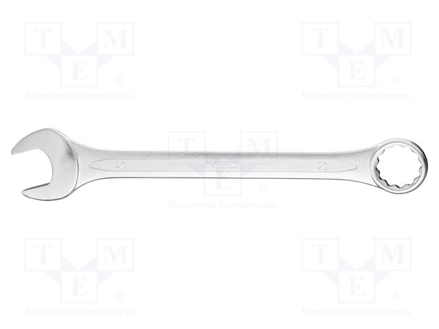 Wrench; combination spanner; 32mm; Chrom-vanadium steel; L: 360mm
