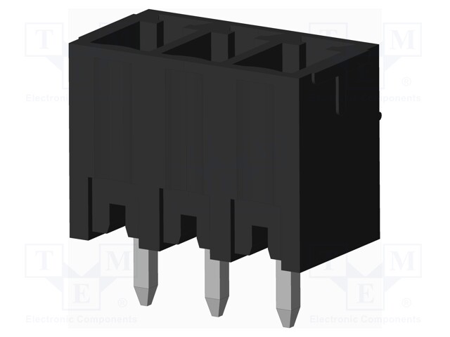 Connector: pluggable terminal block; socket; male; on PCBs
