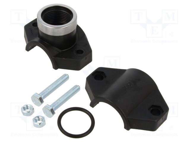 Splice terminal: clamping; for PE pipes; Plast; Medium: water