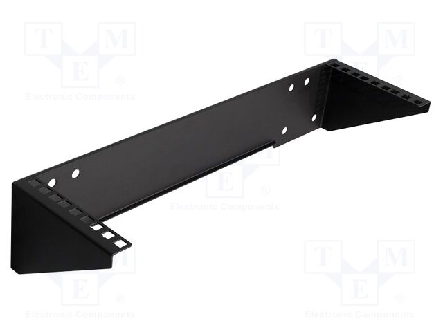 Mounting rack; black; Height: 3U; Standard: 19"