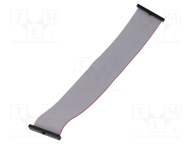 Ribbon cable with IDC connectors; Tape ph: 0.64mm; 203.2mm