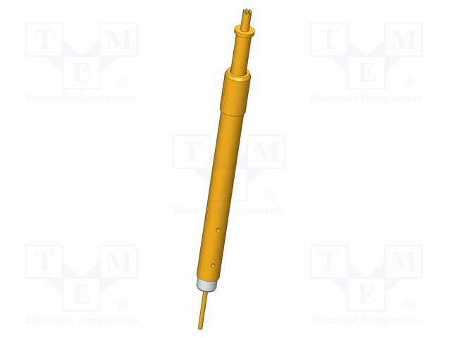 Needle-like test probe; Operational spring compression: 2.65mm