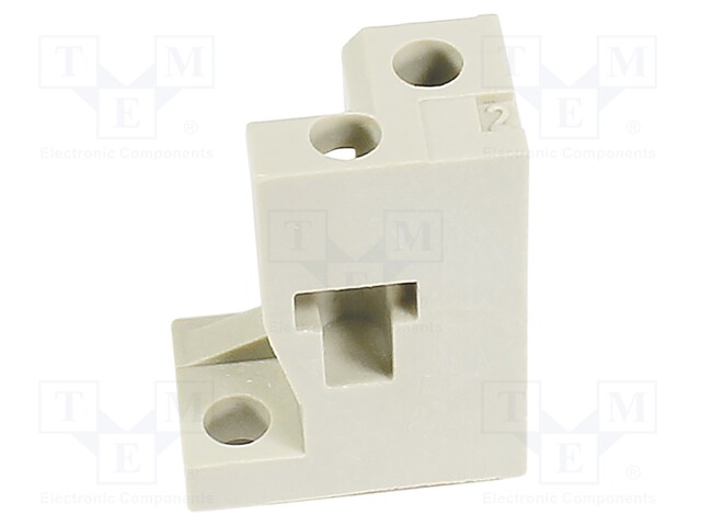 DIN-Power fixing brackets,left