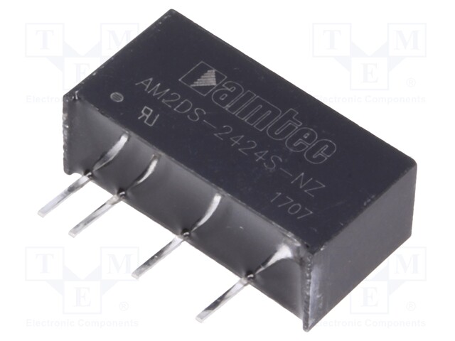 Converter: DC/DC; 2W; Uin: 21.6÷26.4V; 24VDC; Iout: 83mA; SIP7; 2.4g