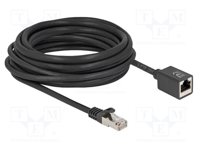 Extender Ethernet; S/FTP; Cat: 6a; RJ45 socket,RJ45 plug; 7.5m