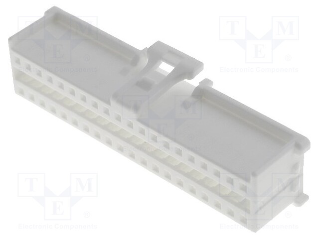 Plug; wire-board; female; MicroClasp; 2mm; PIN: 40; w/o contacts