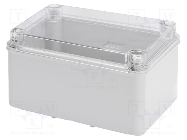 Enclosure: junction box; X: 201mm; Y: 255mm; Z: 138mm; wall mount