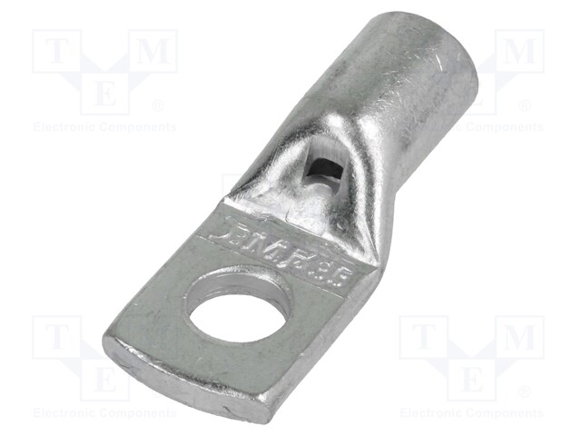 Ring tube terminal; M8; 25÷35mm2; crimped; for cable; tinned