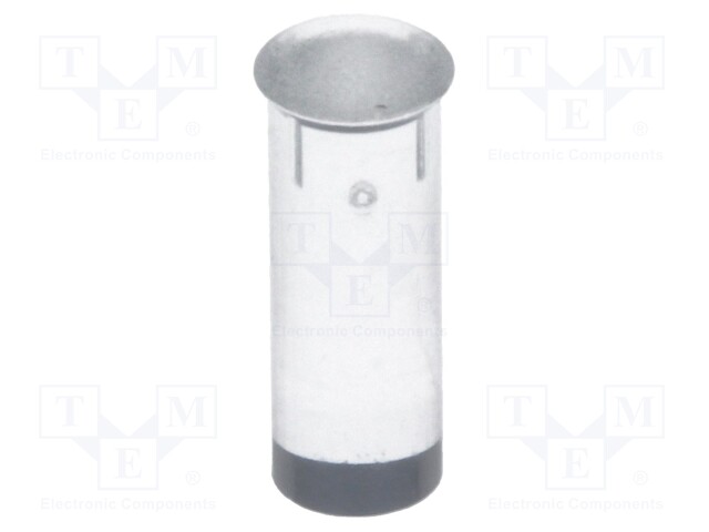 Fibre for LED; round; Ø3.3mm; Front: flat; straight