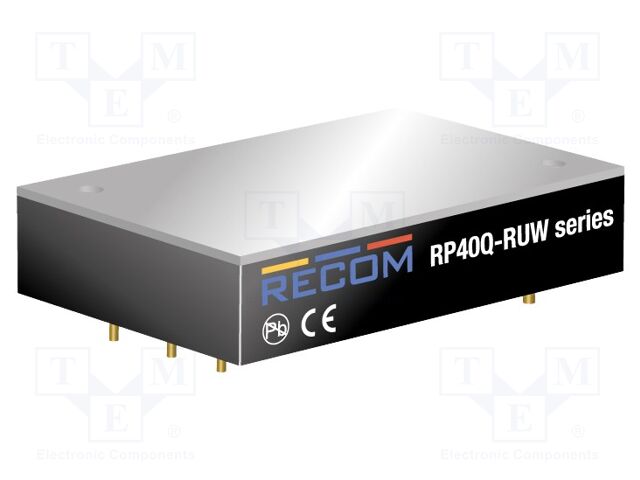 Converter: DC/DC; 40W; Uin: 16÷160V; Uout: 12VDC; Iout: 3.33A; 88g