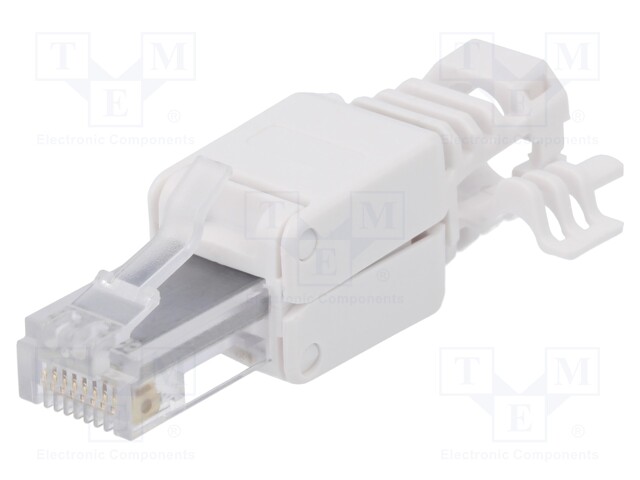 Plug; RJ45; Cat: 6a; unshielded; Layout: 8p8c; 5÷6.5mm; 22AWG÷24AWG