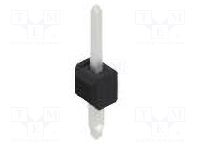 Connector: pin strips; pin header; male; PIN: 1; 2.54mm; THT; 1x1