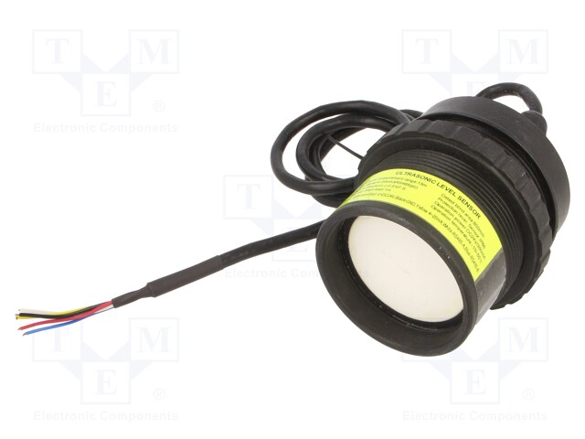 Sensor: ultrasonic; straight; Range: 1.2÷15m; analogue 4-20mA