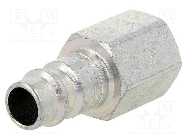 Connector plug; G 1/4"; inside; -0.95÷10bar; 28g
