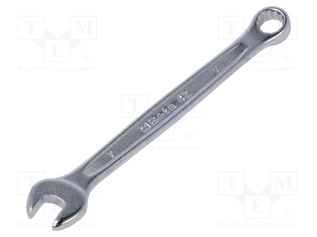 Wrench; combination spanner; 7mm; Overall len: 105mm