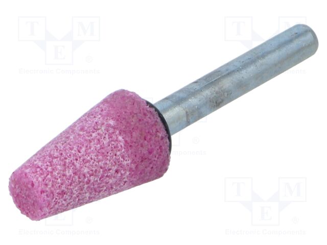 Grindingstone; 6mm; metal,steel; ceramics; Mounting: rod 6mm