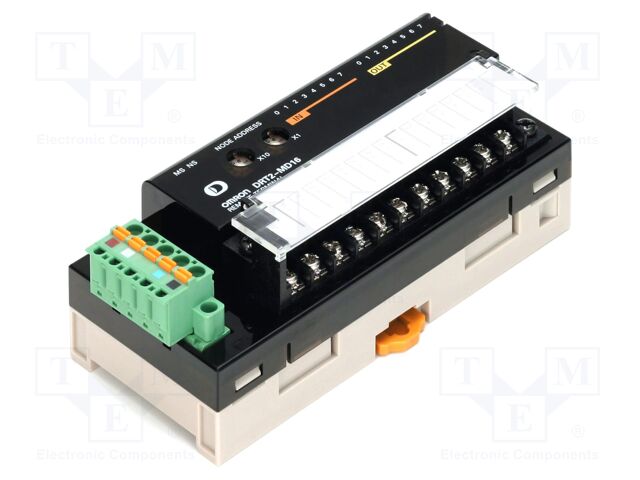 Module: in/out extension; -10÷55°C; DRT2; 35x80x63mm; DeviceNet