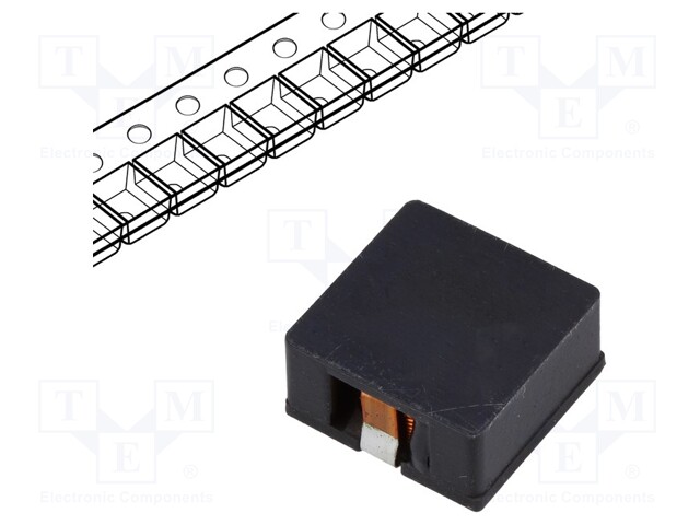 Inductor: wire; SMD; 2.6uH; Ioper: 25.5A; 1.65mΩ; ±20%; Isat: 50A