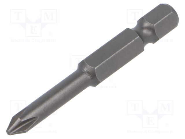 Screwdriver bit; Phillips; PH1; Overall len: 50mm